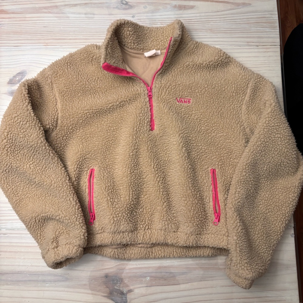 Women’s Vans cropped fleece